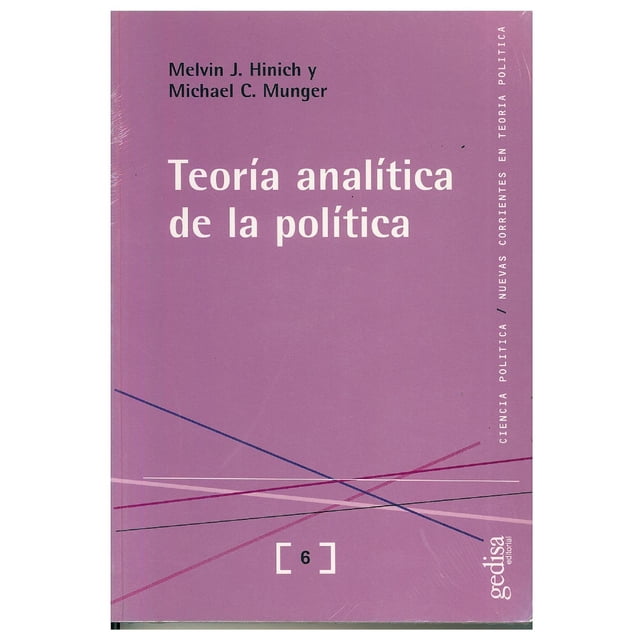 Teoría analítica de la política Gedisa 9788474328530