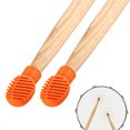 thumbnail image 6 of 4Pcs Drum Mute Silicone Drumstick Tip Drumstick Dampeners Percussion Accessory for Silencing Drumming Practice, 6 of 8