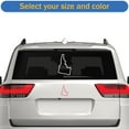 thumbnail image 2 of Idaho Outline Sticker Decal Die Cut - Self Adhesive Vinyl - Weatherproof - Made in USA - Many Color and Sizes - id, 2 of 6