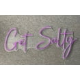 thumbnail image 3 of Glowneon Get Salty Neon Sign, Business Long-lasting lights Wall Decor, 3 of 4