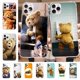 thumbnail image 2 of Funda de teléfono Ted Bear para iphone 13 11 12 pro XS MAX 8 7 6 6S Plus X 5S SE 2020 XR, 2 of 5