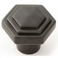 thumbnail image 2 of Alno A1535-PN Geometric 1-1/4" Cabinet Knob Polished Nickel, 2 of 7