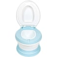 thumbnail image 4 of Bacinica Little monkey Bañito Entrenador Niños Baño Asiento Acojinado Azul, 4 of 6