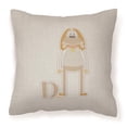 thumbnail image 1 of Carolines Treasures BB5729PW1414 Alphabet D For Dog Fabric Decorative Pillow, 1 of 4