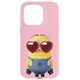 thumbnail image 1 of Funda para iPhone 15 Pro Minions Dave con gafas de corazón, 1 of 3