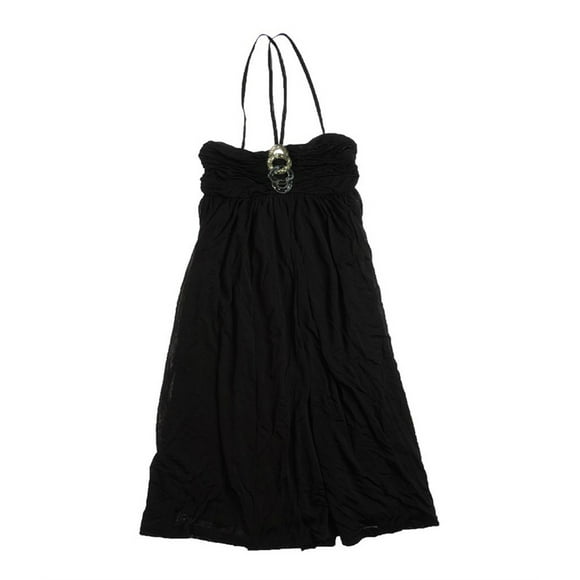 French Connection Robe d'Été Formelle Doublée pour Femmes, Noire, 2