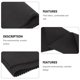 thumbnail image 3 of unbranded Piano Keyboard Cover Tela Suave Y Resistente Protección Completa Contra Polvo Y Rayones, 3 of 8