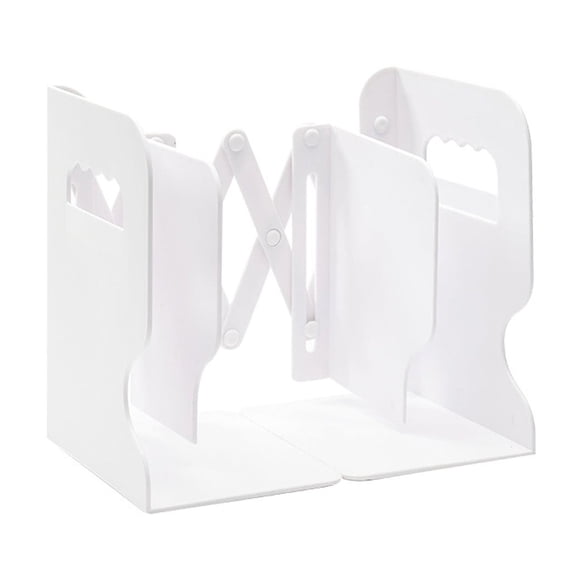 Estante retráctil para libros con clips para sujetar libros. Soporte ajustable para organizar el escritorio, la biblioteca o la oficina. Estante para cuadernos y libros de texto.