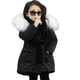 thumbnail image 1 of Abrigo De Invierno Para Niños Pequeños, Chaquetas Para Niños Y Niñas, Chaquetas Con Capucha De Piel Para Bebés, Chaqueta Acolchada, Chaqueta Larga Gruesa Y Cálida, Parkas Negras Odeerbi LM103-3196, 1 of 9