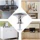 thumbnail image 3 of 25 Piezas Tiradores para Muebles, Pomos para Cajones, Pomos Redondos para Puertas, Tiradores Redondos De Acero Inoxidable, Se Aplican A Armarios, Cocinas, Habitaciones Infantiles, 3 of 5