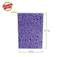 thumbnail image 5 of Scotch-Brite Multi-Purpose Sponges, Highly Absorbent, 6 Sponges, 5 of 14