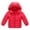 Red, variant on Atogsazn Kids Boy Girl Winter Hooded Puffer Jackets Zip Up Coats Light Weight Padded Clothes Outerwear Navy 3-4 Years