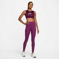 thumbnail image 4 of Nike Women's Air Dri-FIT Swoosh Sports Bra - (Sangria Purple, XX-Large), 4 of 4