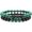 green, variant on 2Pcs Matte Volcanic Lava Rock Natural Stone Beads Adjustable Bracelet Essential Oil Diffuser Aromatherapy Bracelet Couple Friendship Energy Yoga Stress Relief Jewelry[f85504]