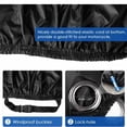 thumbnail image 2 of scooter de motocicleta con orificios de bloqueo, protección para todo clima al aire libre Se adapta a motocicletas de hasta 116 pulgadas Vehículo Harley, Honda, Yamaha, Suzuki ShuxiuWang 1327537027300, 2 of 4