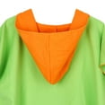 thumbnail image 4 of Deportes acuáticos Surf Natación Poncho con capucha Traje de neopreno Cambio de Toalla y bolsillo Verde kusrkot Bata cambiadora de surf, 4 of 8