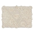 thumbnail image 6 of Home Weavers Modesto Bath Rug 100% Cotton Bathroom Rugs Set, Washable Rug, Soft Cotton & Water Absorbent bath Rug, Kitchen Door Mat, Bath Mat Set, Non-Slip Bath Floor Mat, 17"x24" Rectangle, Ivory, 6 of 9