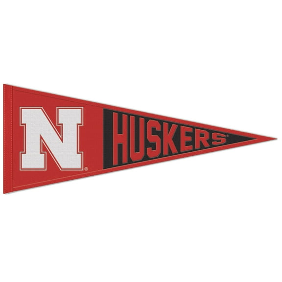 WinCraft Nebraska Huskers 13'' x 32'' Logo Pennant