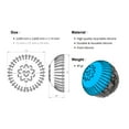 thumbnail image 3 of 10 In 1 Cleaner Refrigerator inside Sprayer Cap off Dish Brush with Handle Nonstick Remover for Stainless Steel Stainless Steel Spray Bottle for Cooking Soap Bottle Holder Kitchen Scrubbers for, 3 of 8