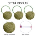 thumbnail image 3 of Pom Ball Elastic Hair Ties Pom Hair Bands Seamless Hair Ropes, 3 of 5