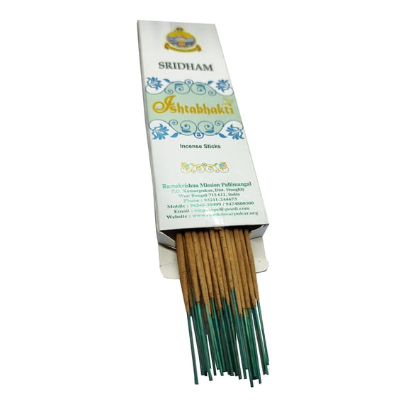 SRIDHAM Sridham Ishtabhakti Hand Rolled Natural Dhuna Herbal Incense Sticks 50 Grams 50 Sticks