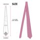 thumbnail image 2 of Balery Plaid Heart Corbata Clásica de Seda para Hombre, Corbata Tejida Jacquard, Corbatas Formales para Negocios y Bodas, 2 of 7
