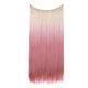 thumbnail image 3 of Peluca de mujer de una sola pieza libremente ajustable invisible cabello largo liso multicolor degradado línea de pesca extensión de cabello, 3 of 6