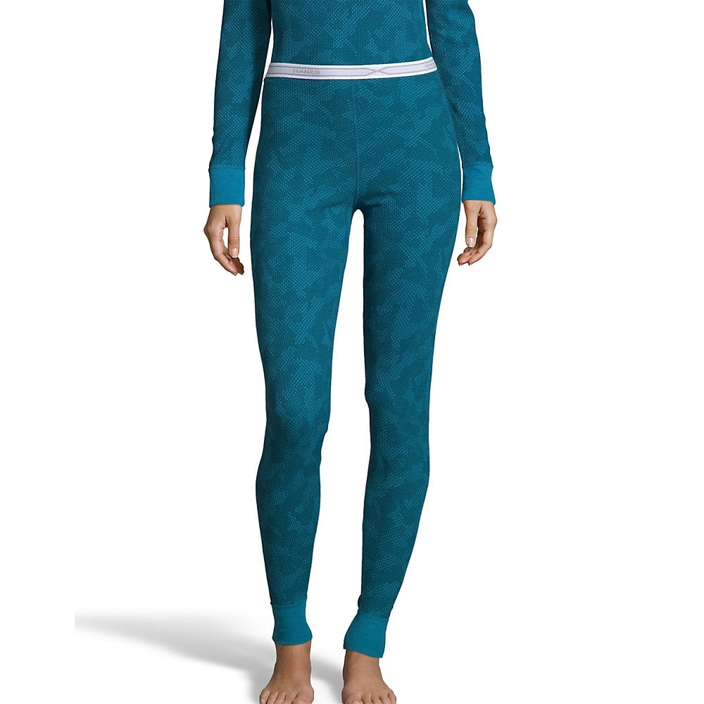 Hanes Womens Waffle Knit Thermal Pant. 125602 Walmart Canada