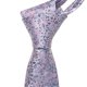 thumbnail image 4 of Set de corbata floral de seda Barry.Wang con pañuelo, 4 of 7