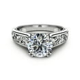 thumbnail image 2 of Art Deco Moissanite Filigree Engagement Ring, 2 of 3