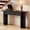Black | 63in Length, variant on OMCHOM 63in Entryway Table Wood Console Table with Storage Drawers, Farmhouse Sofa Table for Living Room, Narrow Hallway Foyer Table Behind Couch for Home Decor(Black)
