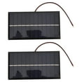 thumbnail image 2 of Panel solar, panel solar portátil de 6v 1w fácil de usar para tableta, 2 of 7