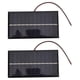 thumbnail image 2 of Panel solar, panel solar portátil instalación ráspida 1W práctica para teléfono celular, 2 of 7