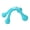 light blue, variant on Plastic 4 Legged Hand Held Massager, Body Meridian Scraper for Blood Circulation