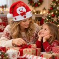 thumbnail image 3 of Leeye 3D Christmas Hats Santa Reindeer Bear Snowman Xmas Party Hat Holiday for Adult 40cm 1pc, 3 of 5