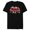 Black, variant on Disney Mickey & Friends Christmas Snow-Capped Happy Holidays - Short Sleeve Blended T-Shirt for Adults - Customized-Navy Heather