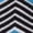 Chevron - Black / Turquoise, variant on Just Love Women's Plush Pajama Pants 6339-10351-RED-1X
