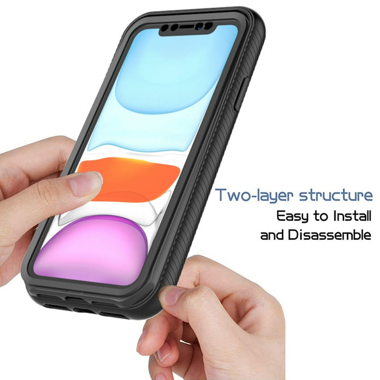 iPhone 11 Case with Built in Screen Protector,Dteck Full iPhone 11 Case with Built in Screen Protector,Dteck Full