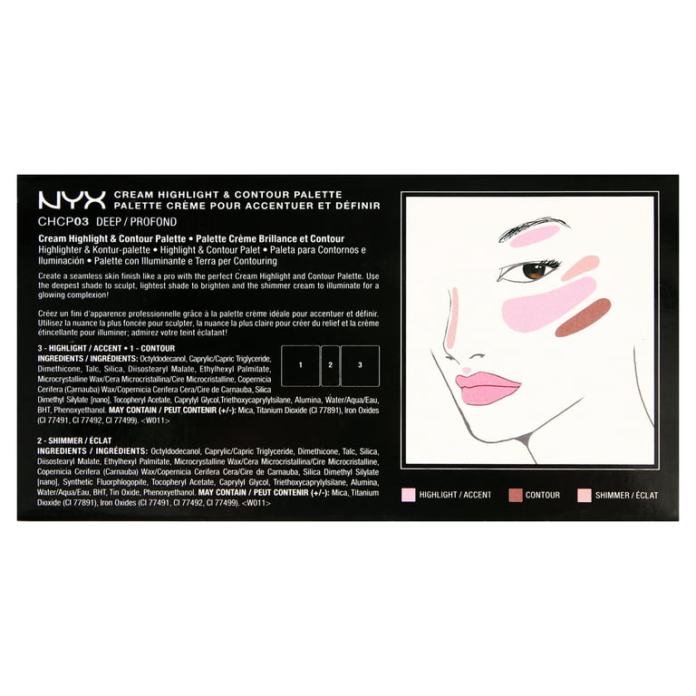 NYX Professional Makeup Highlight & Contour Pro Palette, 1 ct - City Market
