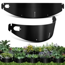 Dirt Locker Erosion Control Hillside Planters, 20-Pack-Black—DIY-Raised Garden Bed Terracing Kit for Steep Slopes, 25°-35°-Geogrid Water Retention Planting Stabilizer-Retaining Wall Compatible