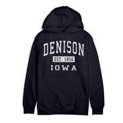 Denison Iowa Classic Established Premium Cotton Hoodie