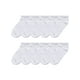 thumbnail image 1 of INSPIRE CHIC Calcetines de tobillo bajos de 10 pares para mujer, con pu?os elásticos y transpirables, color blanco medio, 1 of 6