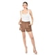 thumbnail image 4 of Short de vestir con pinzas Roman Fashion/ Juvenil, 31404 (Cafe) cafe CH, 4 of 4