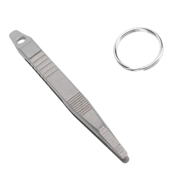 Tweezer Portátil, Mini Llavero de Mínimo de Alta Resistencia Anti -Slip Ti de Alta Resistencia para Vijar
