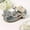 Silver, variant on BYHONG Girls Sandals Princess Shoes Fish Mouth Open Toe Flower Shoes Hollow Flower Shoes Sandals Soft Sole Princess Shoes Kids Shoes Blue 2.5 (US size)