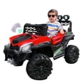 thumbnail image 1 of Montable eléctrico Camioneta Razer Jeep con control remoto asientos de piel bluetooth bocinas Edades Infantil 2 a 5 años Rojo Enyz pro-series bcx-4 Rojo Eniz, 1 of 9