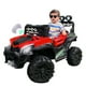 thumbnail image 1 of Montable eléctrico Camioneta Razer Jeep con control remoto asientos de piel bluetooth bocinas Edades Infantil 2 a 5 años Rojo Enyz pro-series bcx-4 Rojo Eniz, 1 of 9