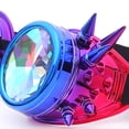 thumbnail image 4 of 2x Rainbow Steampunk Goggles Concierto Caleidoscopio Gafas Azul + Oro Azul+Oro Colcomx Gafas Steampunk, 4 of 8