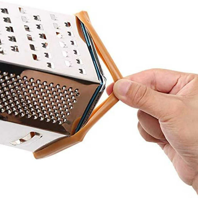 Worallymy Stainless Steel Box Grater Multi-function 6-Sided Grater