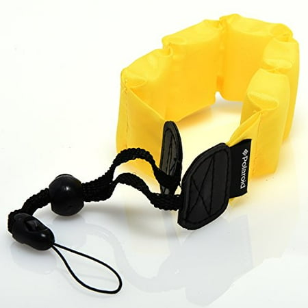 - Polaroid Floating Flotation Wrist Strap (Yellow) For Underwater / Waterproof Cameras, Camcorders And Housings